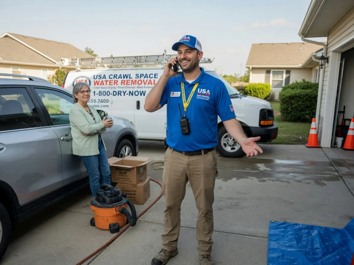 Crawl Space Water Removal Wall Lake, IA FAQs